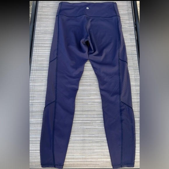 Lululemon Body Con Tight Legging Blue Size 10 - Picture 10 of 14